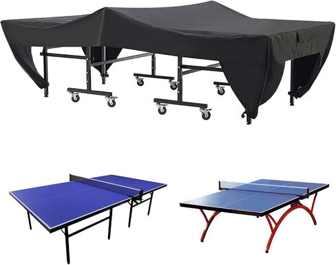 Table Tennis Table Cover 110 x 60 x 30" (280 x 152 x 76cm) 420D Oxford Fabric Durable Oxford Fabric Table Tennis Table Cover in Saudi Arabia
