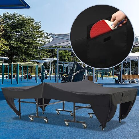 Table Tennis Table Cover 110 x 60 x 30" (280 x 152 x 76cm) 420D Oxford Fabric Durable Oxford Fabric Table Tennis Table Cover in Saudi Arabia