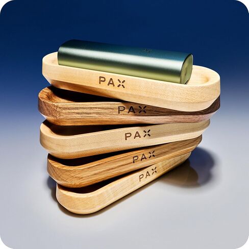 صينية شحن PAX – تصميم من الخشب الصلب للشحن الآمن – متوافق مع أجهزة PAX وشاحن USB PAX – خشب الجوز in Saudi Arabia