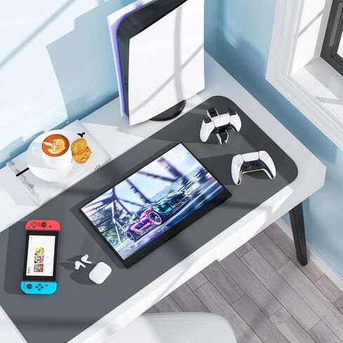 شاشة لمس محمولة، شاشة لمس محمولة مقاس 15.6 بوصة، شاشة تعمل باللمس، شاشة خارجية HDMI USB-C IPS، شاشة ألعاب مدمجة بمكبرات صوت مزدوجة لهواتف الكمبيوتر المحمول PS5/4 Xbox Switch in Saudi Arabia