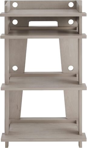Crosley Furniture Soho Turntable Stand, Gray in Saudi Arabia