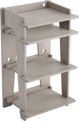 Crosley Furniture Soho Turntable Stand, Gray in Saudi Arabia
