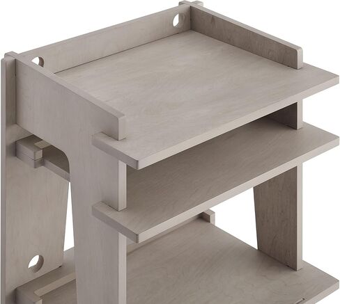 Crosley Furniture Soho Turntable Stand, Gray in Saudi Arabia