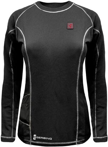 Gerbing 7V Battery Heated Shirt for Women Electric Heated Base Layer for Winter, Motorcycling, Camping, Skiing, Hunting in Saudi Arabia