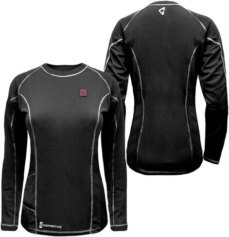 Gerbing 7V Battery Heated Shirt for Women Electric Heated Base Layer for Winter, Motorcycling, Camping, Skiing, Hunting in Saudi Arabia