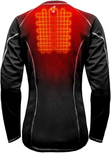 Gerbing 7V Battery Heated Shirt for Women Electric Heated Base Layer for Winter, Motorcycling, Camping, Skiing, Hunting in Saudi Arabia