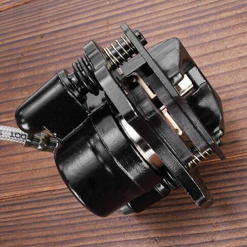 RUTU Front Brake Master Cylinder Caliper Kit for 125cc-250cc ATV, Front Twin Brake Caliper Master Cylinder Assembly for 4 wheeler Go Kart Buggy Quad Golf Cart - 130mm Brake Disc in Saudi Arabia