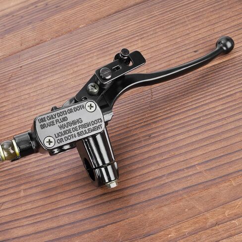 RUTU Front Brake Master Cylinder Caliper Kit for 125cc-250cc ATV, Front Twin Brake Caliper Master Cylinder Assembly for 4 wheeler Go Kart Buggy Quad Golf Cart - 130mm Brake Disc in Saudi Arabia