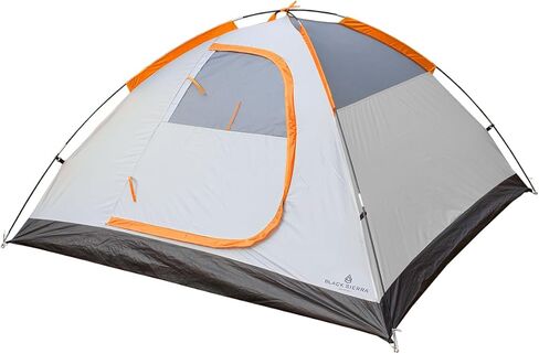 خيمة قبة تتسع لـ 3 أشخاص لحقيبة الظهر، سهلة الإعداد مع ذبابة مطر مقاومة للطقس، 49 قدمًا مربعًا من الداخل الفسيح، إطار قائم مجاني للخدمة الشاقة، خيمة تخييم خفيفة الوزن من شركة Black Sierra Equipment in Kuwait