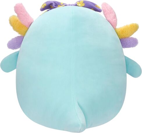 Squishmallows Original 16-Inch Irina Teal Axolotl with Rainbow Gills and Purple Bandana - Official Jazwares Large Plush in Saudi Arabia