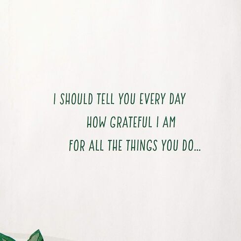 Hallmark Mothers Day Card from Son or Daughter (Everything You Do) in Saudi Arabia