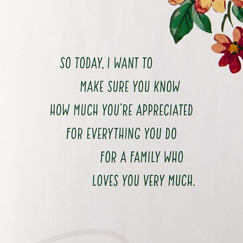Hallmark Mothers Day Card from Son or Daughter (Everything You Do) in Saudi Arabia