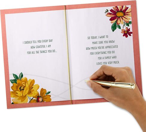 Hallmark Mothers Day Card from Son or Daughter (Everything You Do) in Saudi Arabia