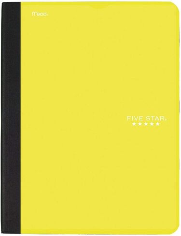 Five Star Interactive Notetaking Composition Book, 1 Subject, College Ruled Composition Notebook, 100 Sheets, 11" x 8-1/2", Purple (09460AB6) in Saudi Arabia