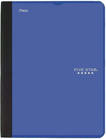 Five Star Interactive Notetaking Composition Book, 1 Subject, College Ruled Composition Notebook, 100 Sheets, 11" x 8-1/2", Purple (09460AB6) in Saudi Arabia