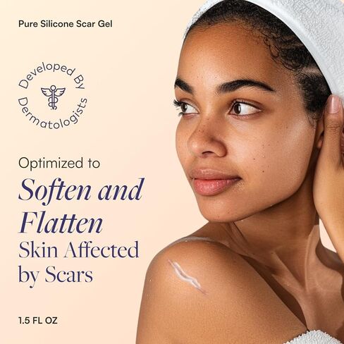 Skintensive Silicone Scar Gel - Scar Cream for Surgical Scars, Burns, Stretch Marks, Acne & Keloids [Packaging May Vary] in Saudi Arabia