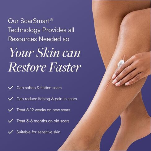 Skintensive Silicone Scar Gel - Scar Cream for Surgical Scars, Burns, Stretch Marks, Acne & Keloids [Packaging May Vary] in Saudi Arabia