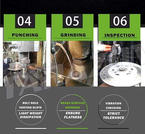 TARAZON Racing Rear Brake Rotor for Kawasaki Ninja ZX6R 600 636 1998-2022 ZX10R 2004-up ZX9R 98-04 ER-6N ER-6F 650R 06-14 Z1000 03-06 Ultralight Brake Disc Rotor in Kuwait