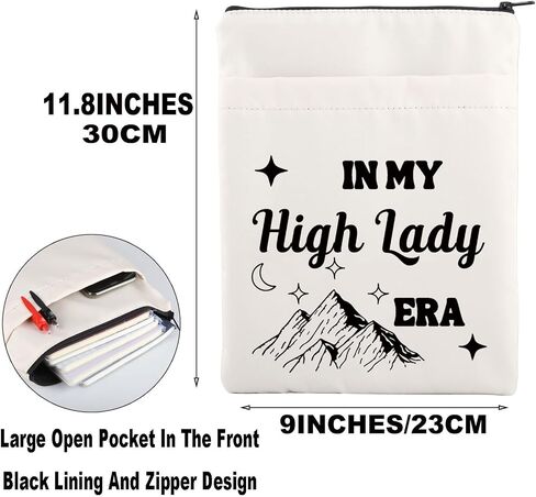 ACOTAR Feyre Book Sleeve ACOTAR Bookish Gifts in My High Lady Era ACOTAR Merchandise SJM Book Merch (High Lady Era) in Saudi Arabia
