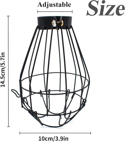 قطعتان من غطاء مصباح حماية لسخان الزواحف، حامل مصباح حراري من السيراميك، مضاد لحروق درجة الحرارة العالية لحظيرة حوض السمك البرمائية في الشتاء (لا يشمل المصباح) in Kuwait