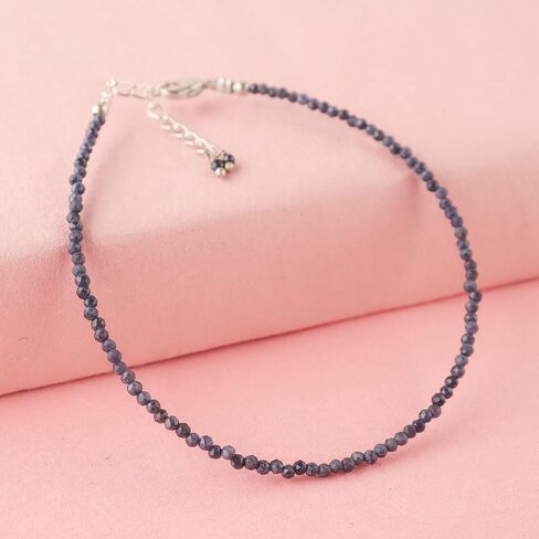 Natural Amethyst Gemstone Faceted Beads Dainty Bracelets Jewelry for Women, Energy Healing Crystals, Chain 8 inch in Saudi Arabia