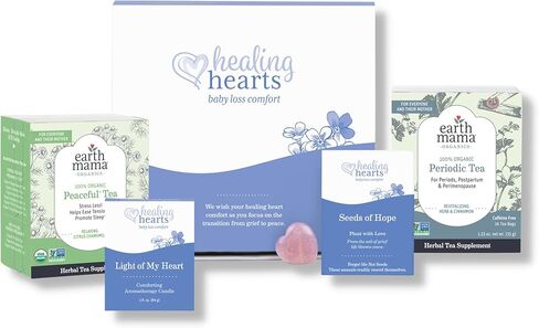 Earth Mama Healing Hearts Comfort Gift Set | Pregnancy, Miscarriage and Baby Loss Care for Grieving Moms, 5-Piece Set in Kuwait