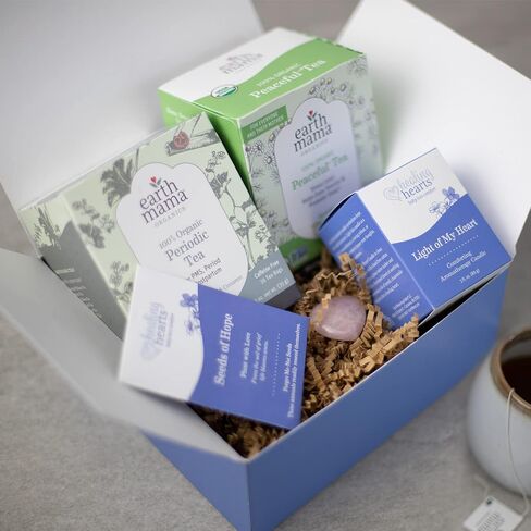 Earth Mama Healing Hearts Comfort Gift Set | Pregnancy, Miscarriage and Baby Loss Care for Grieving Moms, 5-Piece Set in Kuwait