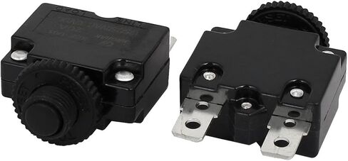 uxcell 2pcs 20A AC 250V/125V DC 32V Circuit Breaker Current Overload Protector Switch in Saudi Arabia
