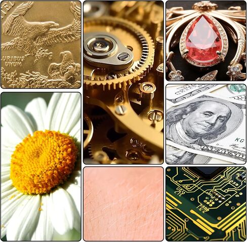 مجهر رقمي لاسلكي من BEBANG للبالغين، تكبير 50X-1000X عالي الدقة واي فاي مجهر محمول باليد مع حامل قابل للتعديل وكاميرا مجهر USB لأجهزة iPhone Android Windows Mac in Kuwait