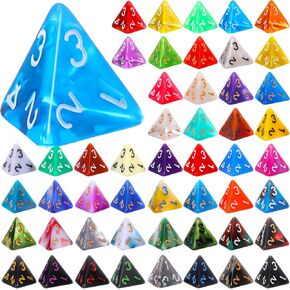 Skylety 50 Pcs 10 Sided Dice Compatible for RPG MTG Tabletop Games in Kuwait