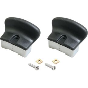 2PCS Black Replacement Handle with Screws Kitchenware Accessories Suitable for Single Handled Pot and Frying Pans in Kuwait