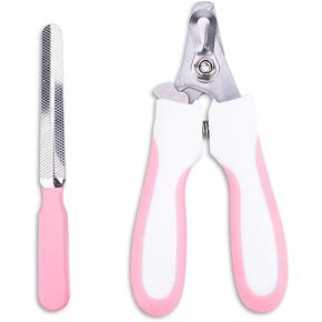 Kimono Art Dog & Cat Pets Nail Trimmers and Clippers, Professional Claw Care Grooming Tool for Pets, Avoid Over Cutting Bloodlines, Pink, for Large and Medium Dogs in Saudi Arabia