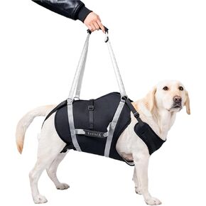 Dog Lift Harness for Senior & Injured Pets, Full Body Support Rehabilitation Dog Sling Carrier with Handles, Front/Rear Leg Assist for Arthritis, Hip Dysplasia & Post-Surgery Recovery XXL in Saudi Arabia