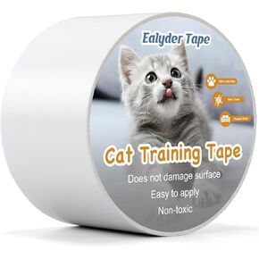 Anti Cat Scratch Tape 3 Inches x 30 Yards Pet Training Tape, Transparent Furniture Protector, Double Sided Cat & Dog Scratch Deterrent for Couch, Doors and Walls in Saudi Arabia