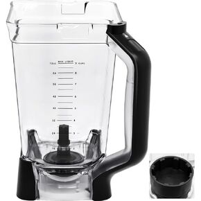 استبدال إبريق 72 أونصة XL متوافق مع خلاطات نينجا BL660 BL740 موديل جديد احترافي، استبدال إبريق سحق 72 أونصة للنينجا BL660A BL660W BL660WM BL663CO BL665QBK BL740C in Kuwait