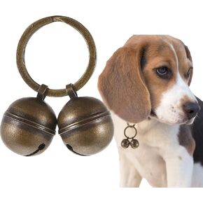 1Pc Copper Bell for Dogs Collar, Extra Loud Collar Bell for Pet Tracking Anti Lost Training Pets Pendant Accessories Anti Theft Bells in Saudi Arabia