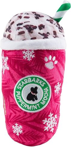 Haute Diggity Dog Birthday Girl Cake, Plush Designer Dog Toys with Interactive Squeaker, Stimulating Pet Enrichment, Machine-Washable & Safe Materials for All Breeds, Size Large in Saudi Arabia