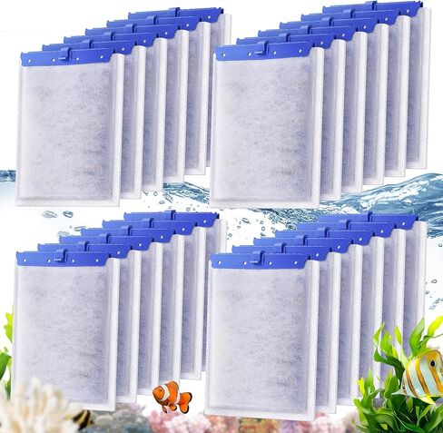 New Upgraded 6-in-1 16-Pack Aquarium Filter Cartridges, Designed for Tetra Whisper Bio-Bag Filter Cartridges Large, Fits Tetra Whisper Filter Large — Fits IQ/PF/20i/40i, 20-60 Gallon Tanks in Kuwait