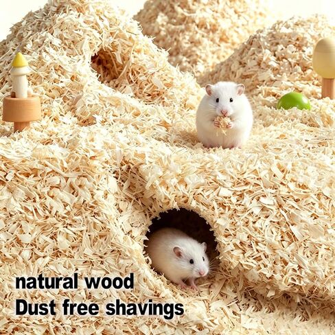hamster wood shaving bedding,wood shavings for bird bedding,natural aspen shavings,low-dust nesting material,for cages,nest boxes,for parrots hedgehog reptile chinchilla small animal bedding & litter in Kuwait