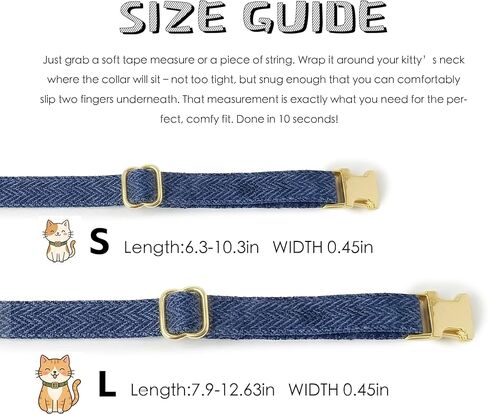 Custom Engraved Cat Collar with Removable Bow Tie - Personalized ID Tag & Safety Bell, Adjustable Luxury Polyester Pet Collar (Small & Large Sizes), （Non- Breakaway） Multiple Colors for Cats in Kuwait