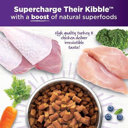 Wellness Bowl Boosters Tender Toppers Dog Food Topper for Small, Medium, and Large Breeds, Grain Free, Natural, Turkey and Chicken Recipe, 2 lb Bag in Kuwait