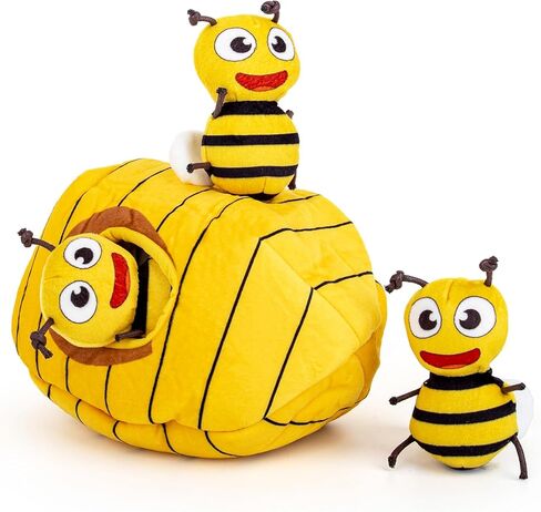 Hollypet Squeaky Dog Toy, Interactive Plush Hide and Seek Dog Toys for Small Medium Sized Dogs and Non-Aggressive Chewers, Puppy Teeth Clean Chew Toys, Turtles in Saudi Arabia