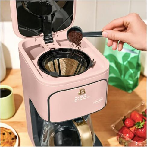 Beautiful 12-Cup Programmable Drip Coffee Maker by Drew Barrymore (Rose Pink) in Kuwait