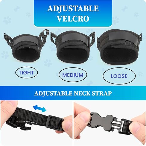 Dog Muzzle Medium Sized Dogs - Soft Muzzle for Medium Sized Dog with Air Mesh | Adjustable Dogs Muzzles to Stop Biting Barking and Chewing that Allows Panting Drinking | Perfect for Small to Large in Kuwait