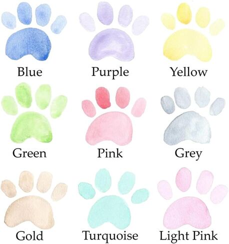 Personalized Dog Bowl for Small Size Dogs - Custom 5'' Round × 2" Tall Cute Ceramic Dog Food & Water Bowl, Small & Medium Pet Dish for Wet Food, Customized Name & Breeds Feeding Puppy Kitten Gift in Kuwait