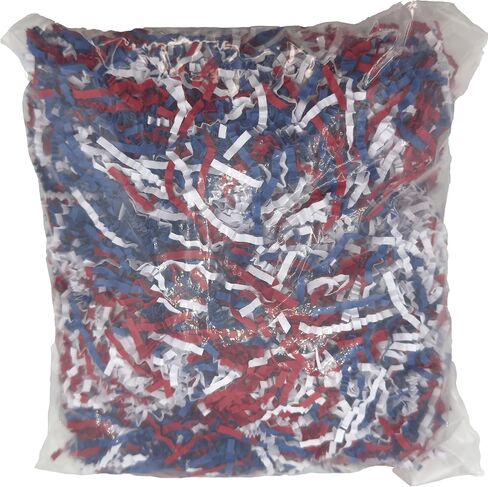 1654 Rainbow Shred Paper - Crinkle Paper Filler & Birdy Nesting Material. Colorful Shredding Toys for Birds, Parrots, Parakeets & Cockatiels. Safe Cage Accessories & Foraging Toys for Pets in Kuwait