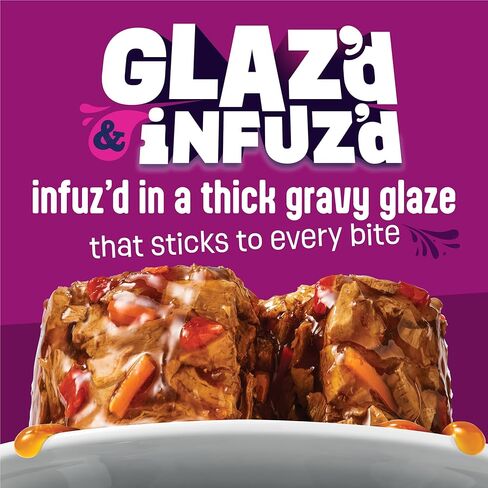 Purina Friskies Glaz’d and Infuz’d with Gravy Glaz’d Crab Flavored Wet Food for Cats - 5.5 Ounce (Pack of 24) in Kuwait