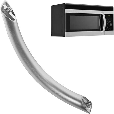 مقبض ميكروويف MEB41909001 متوافق مع LG LMV1760ST، LMV1764ST، LMV1762ST، LMV1683ST، LMV1765ST، LMV1680ST، MV1746ADL، استبدل AP4991720、PS3535309、EAP3535309 1398468. معدن in Kuwait