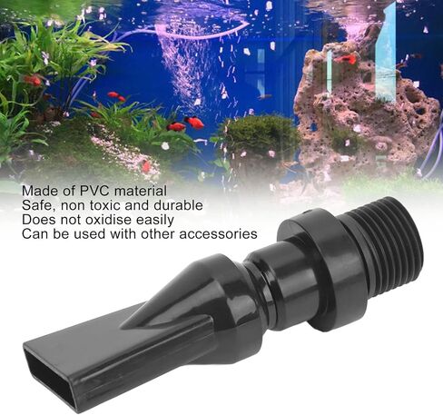 Fish Tank Pump Duckbill Water Outlet, PVC Aquarium Pump Duckbill Nozzle for Aquarium Accessories in Kuwait