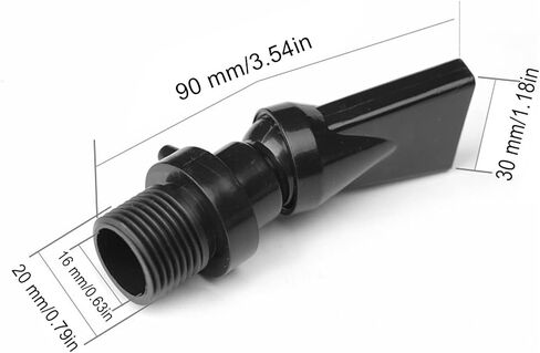 Fish Tank Pump Duckbill Water Outlet, PVC Aquarium Pump Duckbill Nozzle for Aquarium Accessories in Kuwait